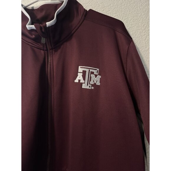 MENS GEN 2 TEXAS A&M JACKET MAROON 2XL XXL Aggies Embroidered - Picture 4 of 8
